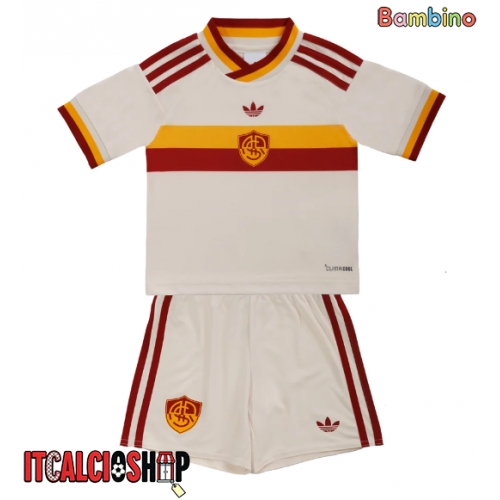 AS Roma Manu Kone #17 Seconda Maglia Bambino 2026-27 Manica Corta (+ Pantaloni corti)